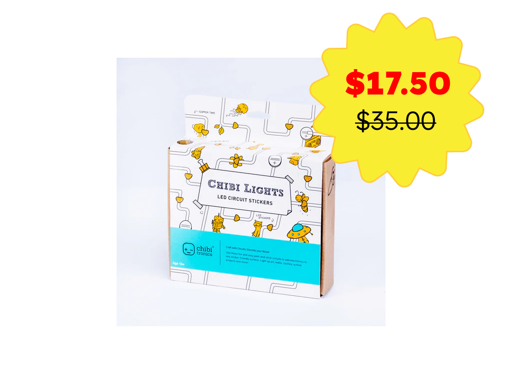 CLEARANCE!] Chibitronics Chibi Lights LED Circuit Stickers STEM