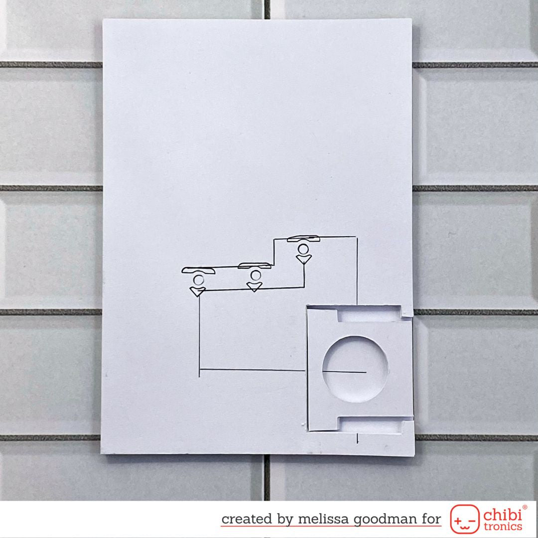 Reusable Stencil - Craft - Scrapbooking // INTEGRATED CIRCUIT -  SEMICONDUCTOR - CHIP