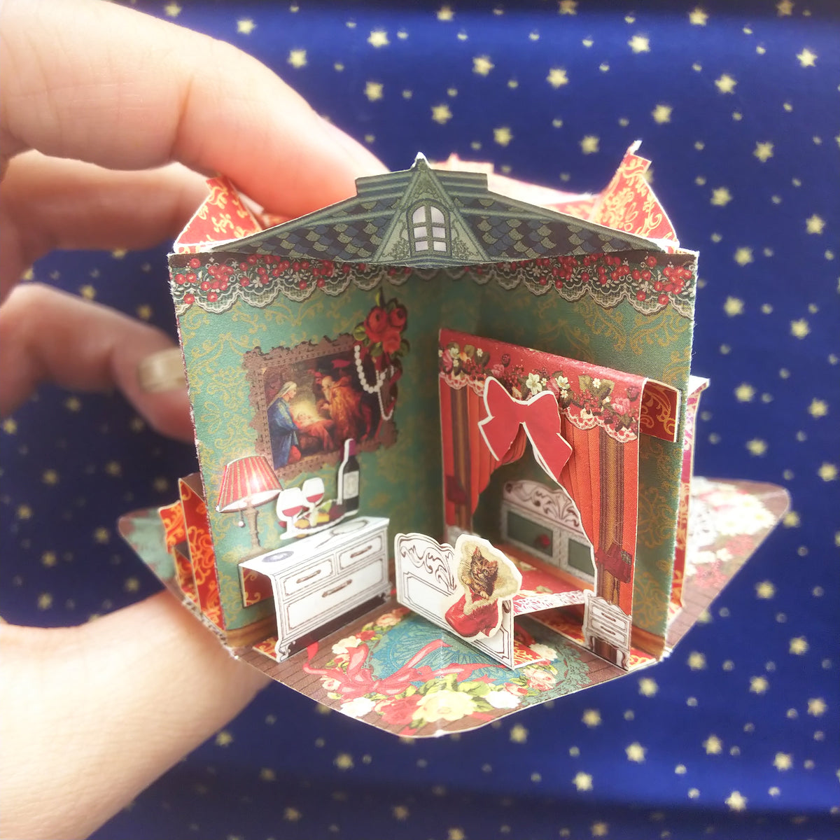 Miniature Pop-Up Book Christmas Special Kit