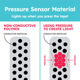 Pressure Sensitive Conductive Plastic (Velostat/Linqstat) 5 Sheet Pack