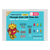 Through-Hole LED Class Set (Power NOT included) 40 students - Paper Circuits Level 3