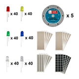 Through-Hole LED Class Set (Power NOT included) 40 students - Paper Circuits Level 3