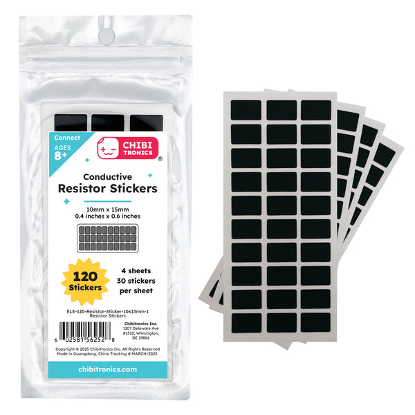 Resisiting Sticker Conductive Resistor Stickers - Regular Pack (120 Stickers ...