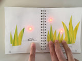 Circuit Sticker Sketchbook (2025 ed), 12-Pack - Paper Circuits LEVEL 2, LED Stickers & Launchpad Battery