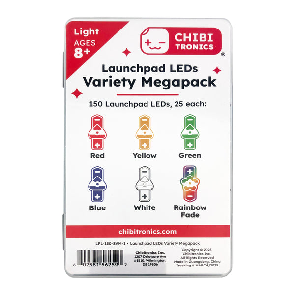 Led Color Pack Launchpad LEDs Variety Pack (6 colors) - MegaPack (150 LEDs ...