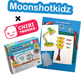 Moonshotkidz x Chibitronics Interactive Light-Up Cards Kit