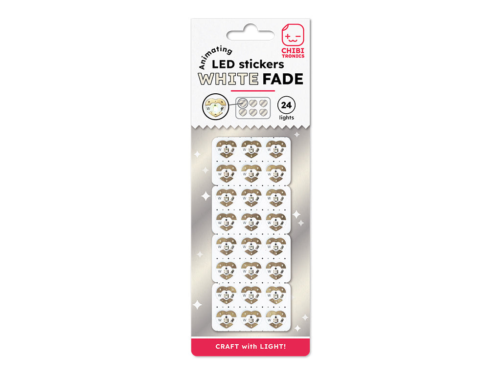 Animating White Fade LED Stickers β Chibitronics Inc.