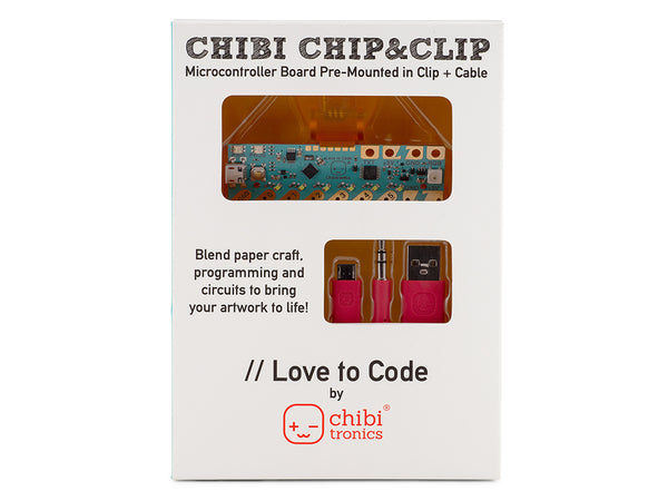 Love to Code Premounted Chibi Chip/Clip – Chibitronics Inc.