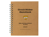 Circuit Sticker Sketchbook (2014 ed) - LED Stickers & coin cell battery